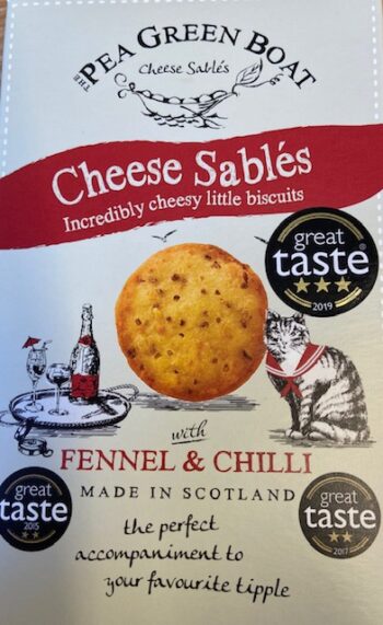 Cheese Sables with Fennel and Chilli