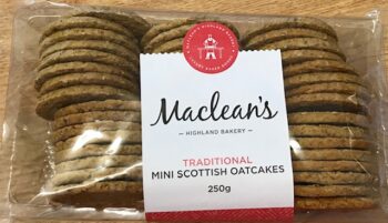 MacLean's Traditional Scottish mini oatcakes  250g