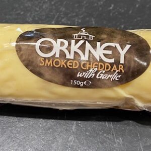 Orkney Smoked Cheddar with Garlic