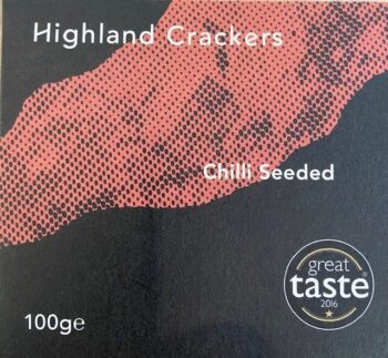 Highland Crackers chilli seeded 100g